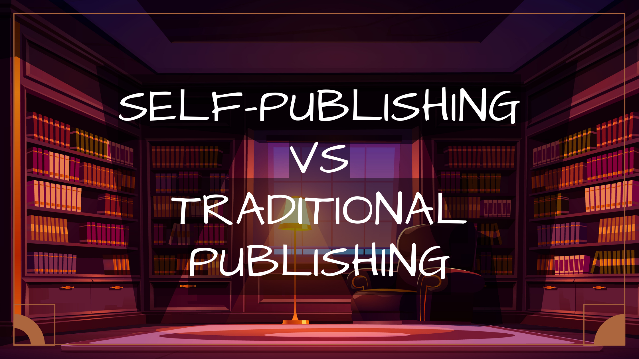 self publishing vs traditional publishing
