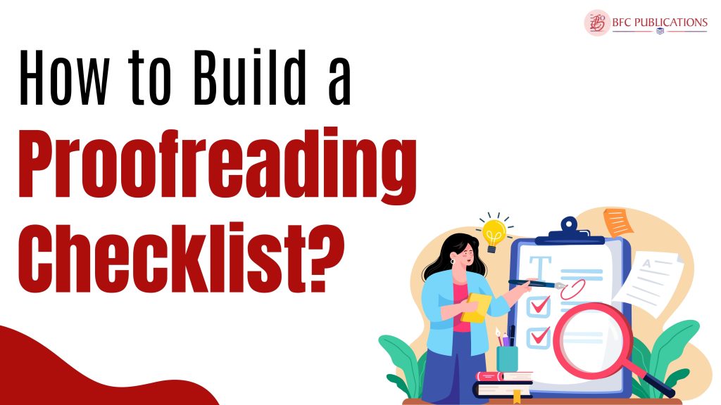 proofreading checklists