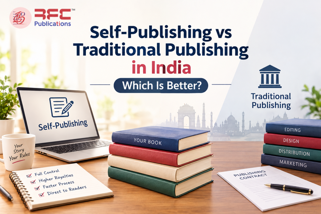 Self-Publishing vs Traditional Publishing